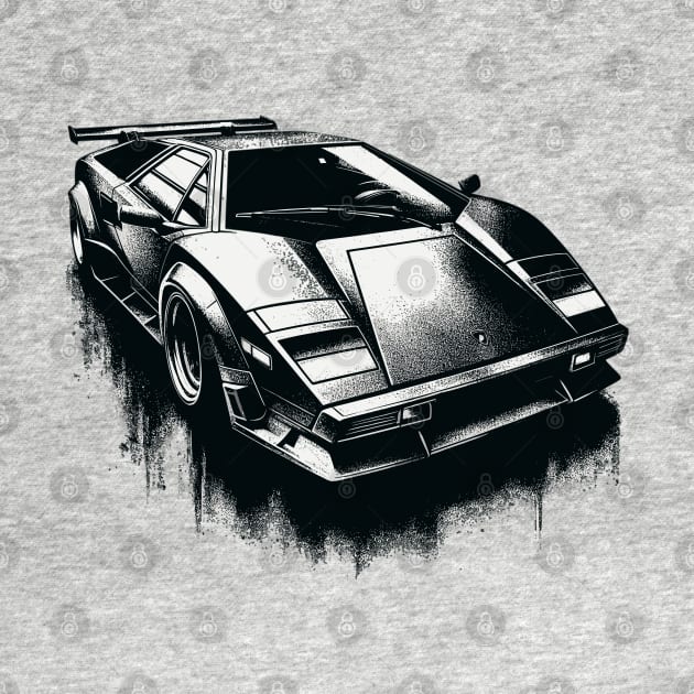 Lamborghini Countach by Vehicles-Art